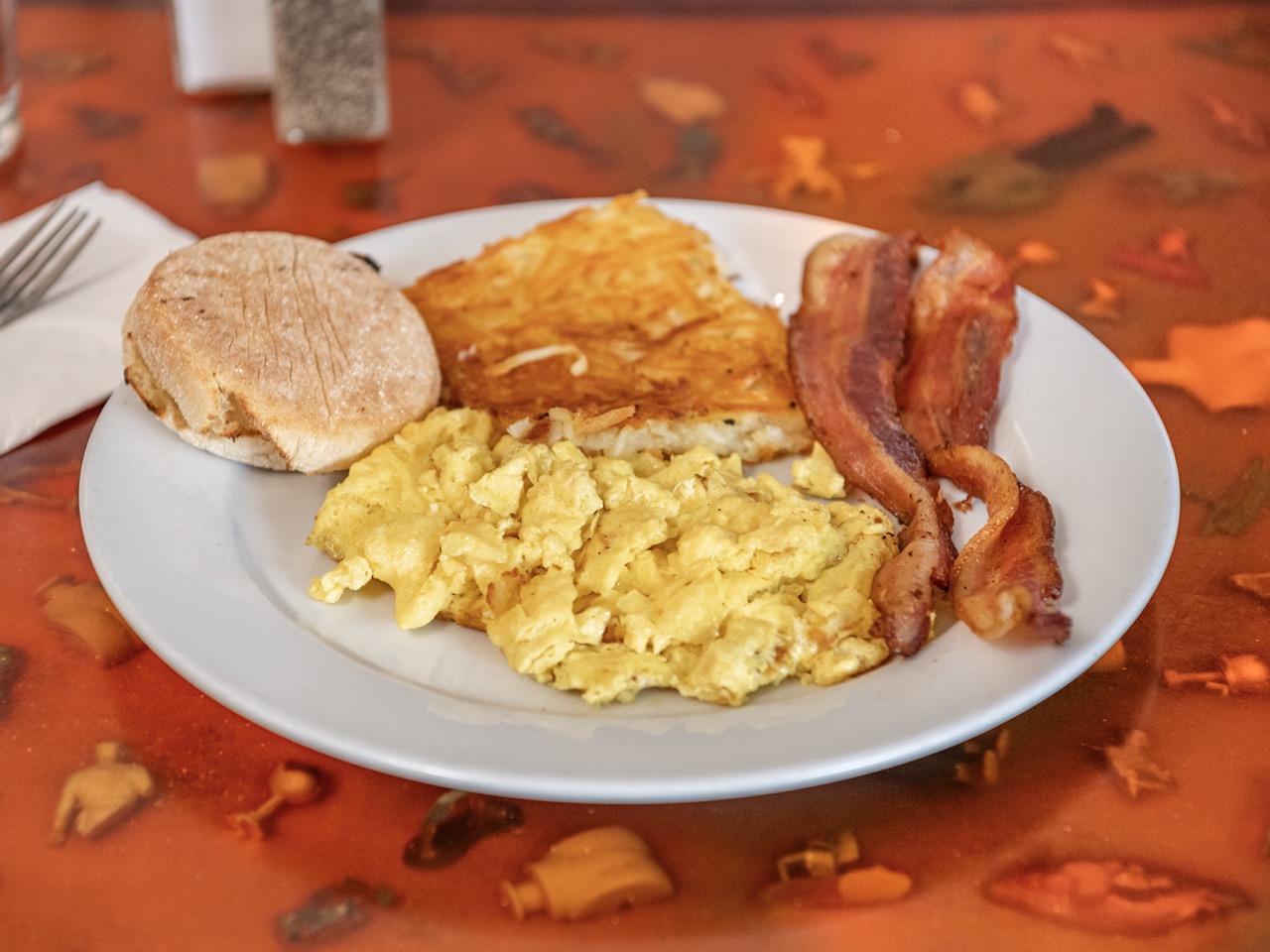 Rudy's Breakfast With Bacon